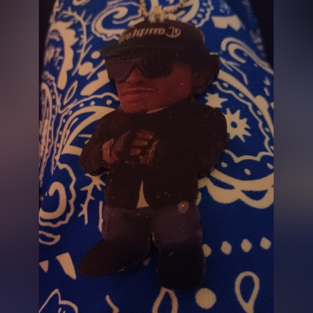 ☆Eazy-E☆Keychain☆Eric☆Wright ☆Keyring☆NWA☆ - Picture 4 of 5